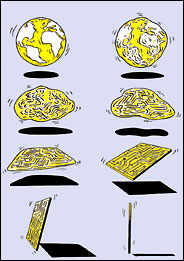 Globe to Map